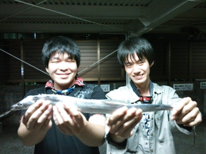 初挑戦!タチウオ釣れました! 初挑戦!タチウオ釣れました!