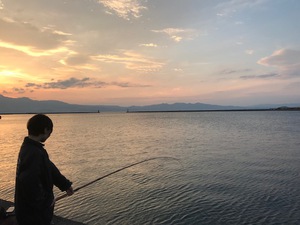 釣りガール初挑戦