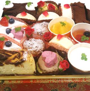 ケーキおせち