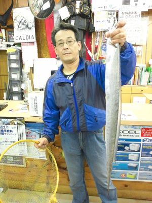 ルアーでも太刀魚♪