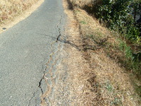 道路の痛み