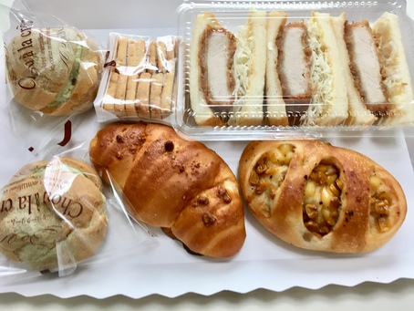 ひねもすのたり日記 ゲニーのパンとケーキ屋さん ミルキーパン マシュマロクッキー