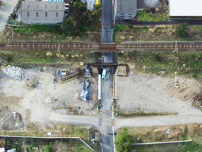 1-2号道路改良工事