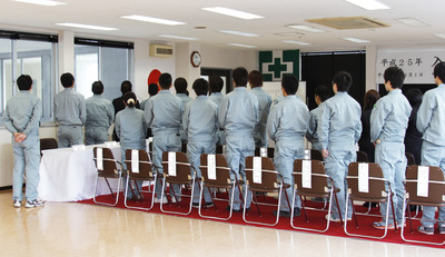 祝！入社式／１７名の新しい仲間♪☆