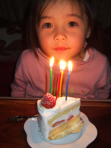 イチゴのショートケーキ