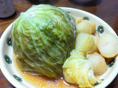 まるごとロールキャベツ中華風。