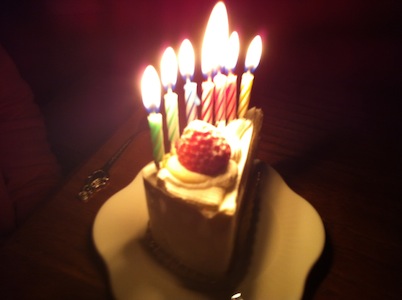 アリーの誕生会。