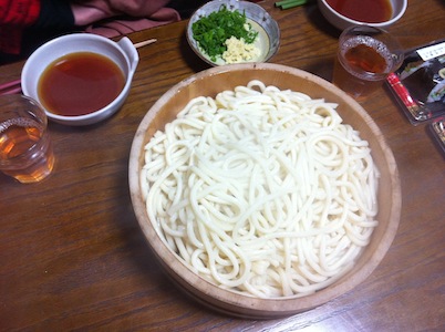 讃岐うどん祭り。