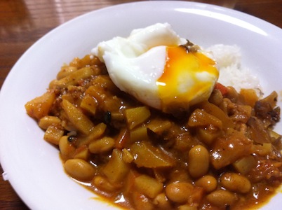 久々のカレー曜日。