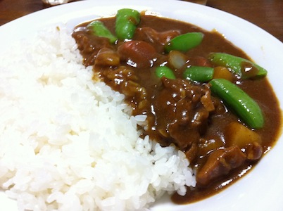 地中海カレー、なかなかの美味。