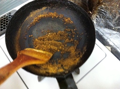 ルーのカレーみたいなカレー。