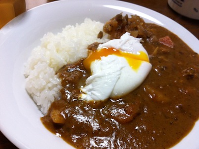 ルーのカレーみたいなカレー。