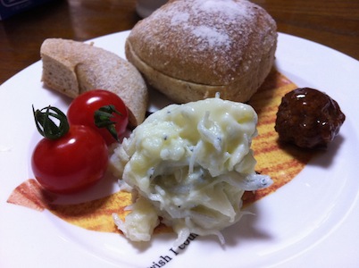 じゃこのはいったポテトサラダ。