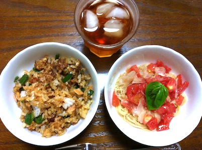 そうめんか、カペッリーニか。