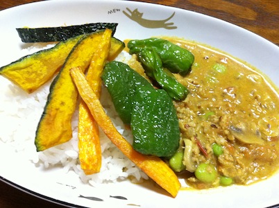 来ました!175ファーム野菜カレー!!