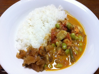 自分で食べたい、と。