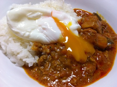 週末はカレー曜日。175ファームの野菜で。