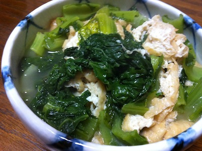 葉野菜の宴。