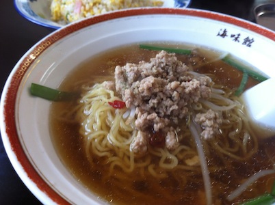 台湾ラーメン、海味館。