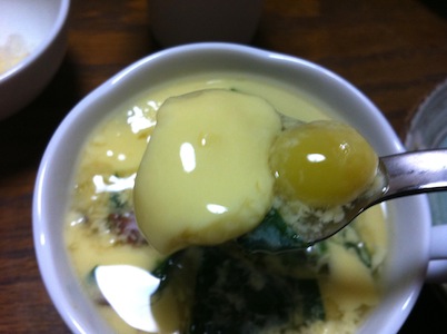 とろとろ茶碗蒸し。