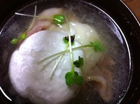 ２０１３年、お雑煮。