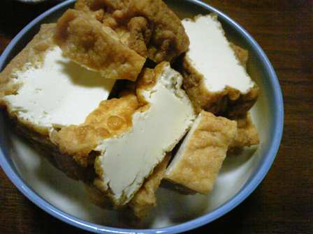 揚げとか豆腐とかづくし。