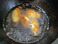 きのこカレーパン
