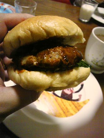 ベーグルバーガー