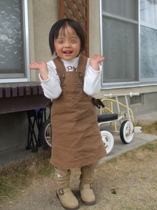 ブーツをはいた娘。