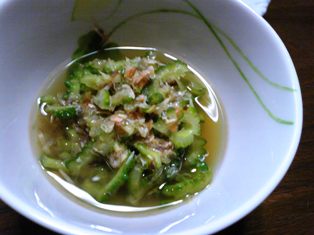 まだまだ、ゴーヤ料理。