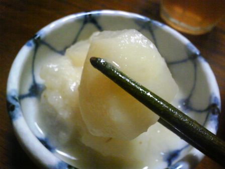 白い夕食