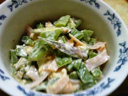 肉団子、白菜、きのこ。