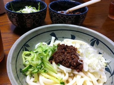 ブールとジャージャー麺