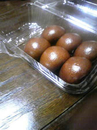 ラストディナーは餃子。