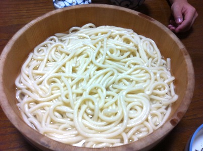 うどんが続きます。