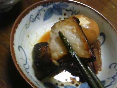 豚の角煮、肉団子と白菜の煮物。