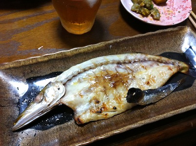 イタリア野菜と蒲江の魚。