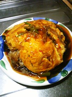 王将を思い出して天津丼