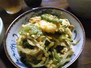 まだまだ、ゴーヤ料理。