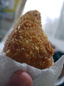 きのこカレーパン