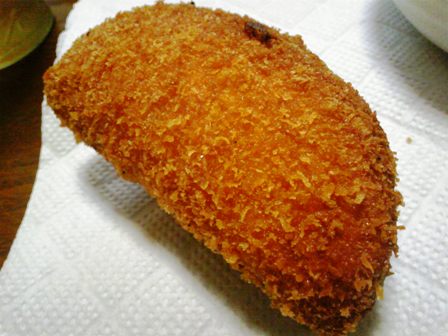 灼熱のカレーパン。