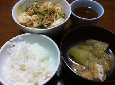 健康的な食事。