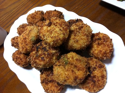 麻婆ズッキーニ。