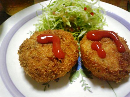 コロッケの三段活用。