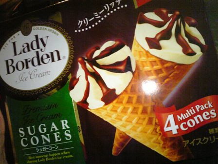 アイスをアイス会報告。レディーボーデンの実力。