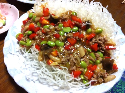 麻婆春雨二種。