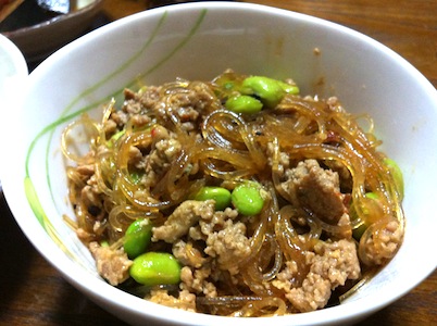 豆と豆と豆。