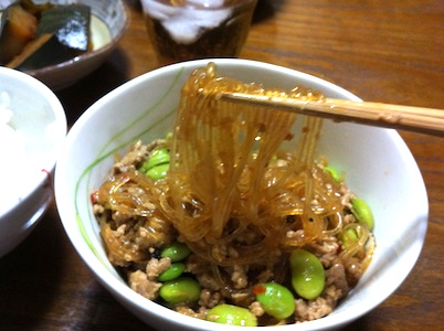 豆と豆と豆。
