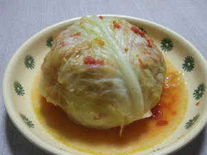 おっきいロールキャベツ