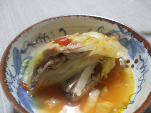 おっきいロールキャベツ